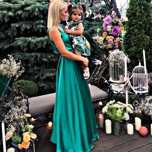 Maxi green dress